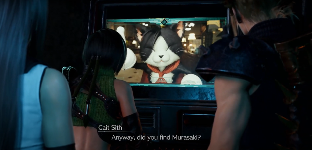 cait sith talking to avalanche