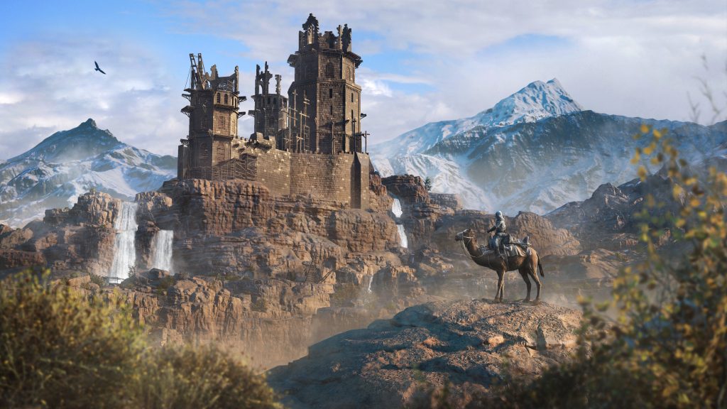 Assassin's Creed Mirage camel on a hill