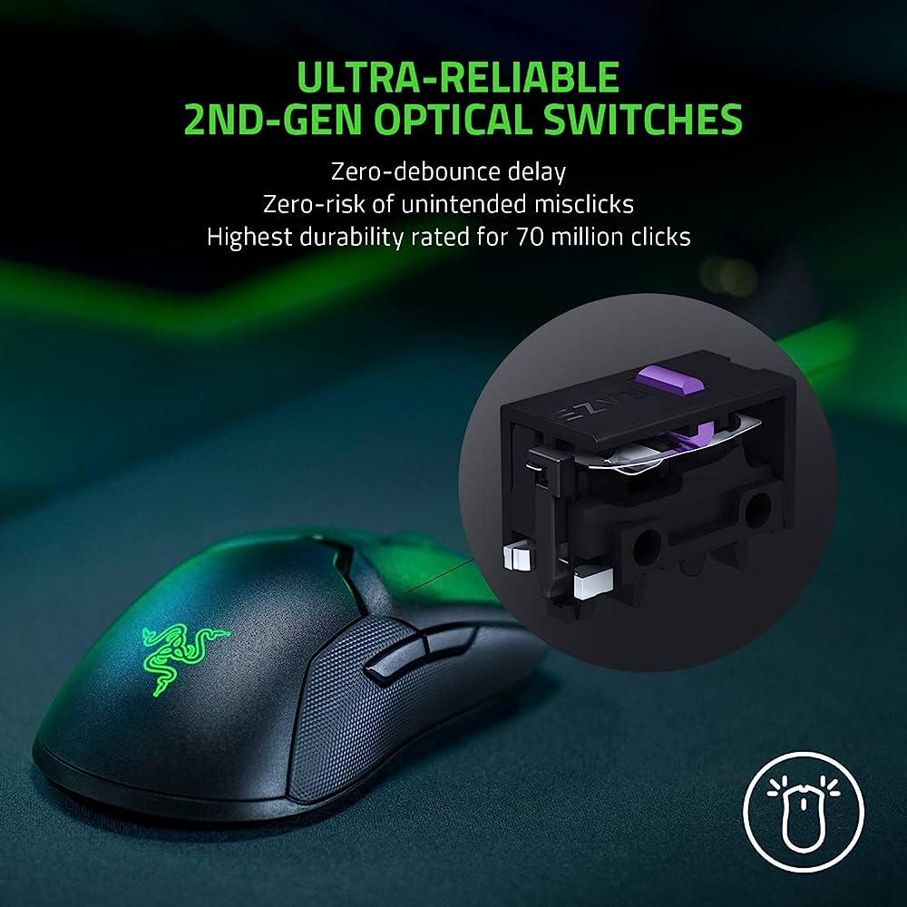 The Razer Viper Ultimate Gaming Mouse specs