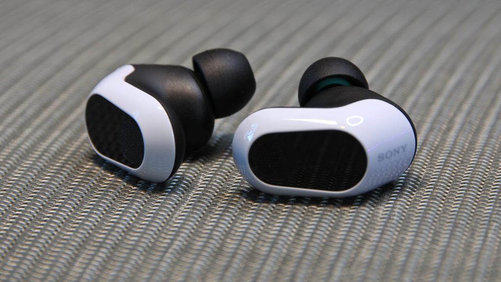 Sony's Stellar Inzone Gaming Earbuds on a table