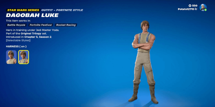 How to Get Luke & Yoda in Fortnite image 