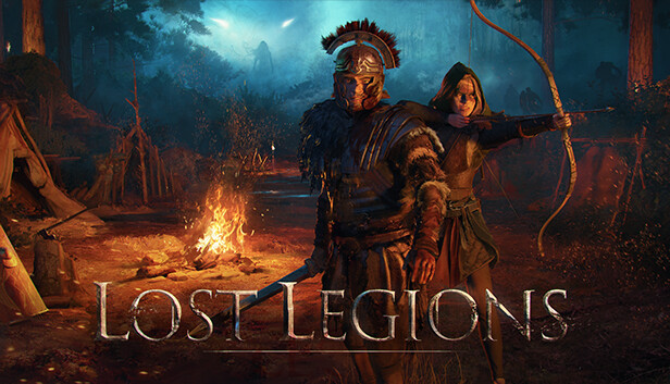 Lost Legions Video Game advert 2 romans with a fire torch