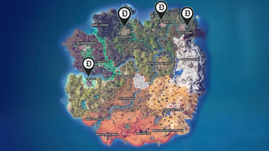 How to Find Dr. Doom and Avenger’s Chests in Fortnite image 2