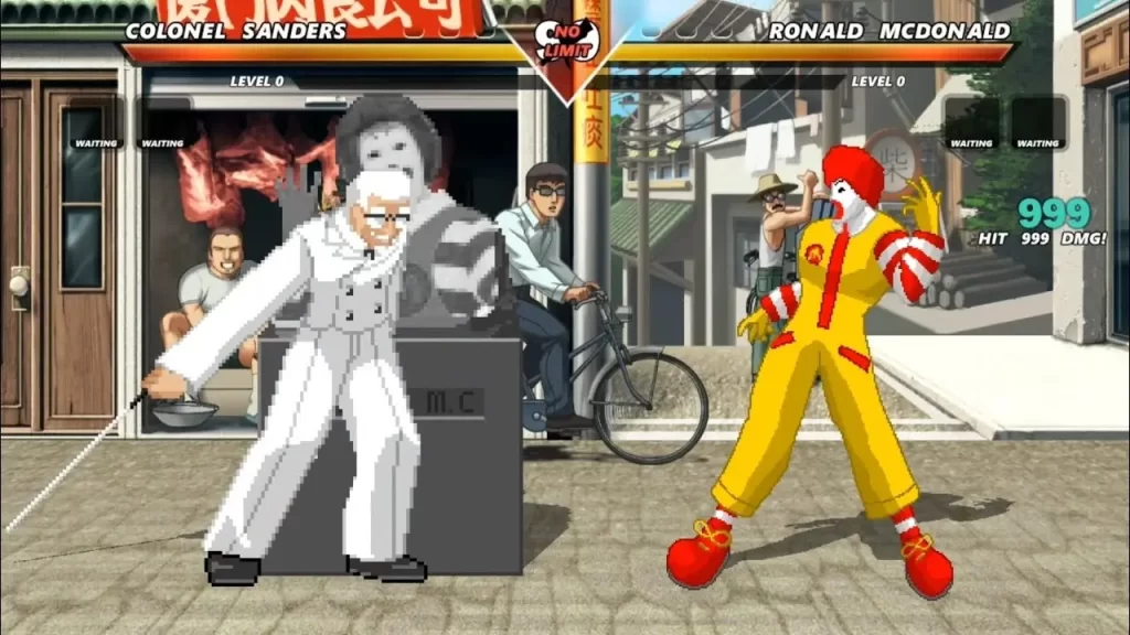 Colonel Sanders in Tekken image 2