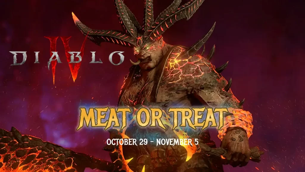 Halloween event Diablo 4 cosmetics