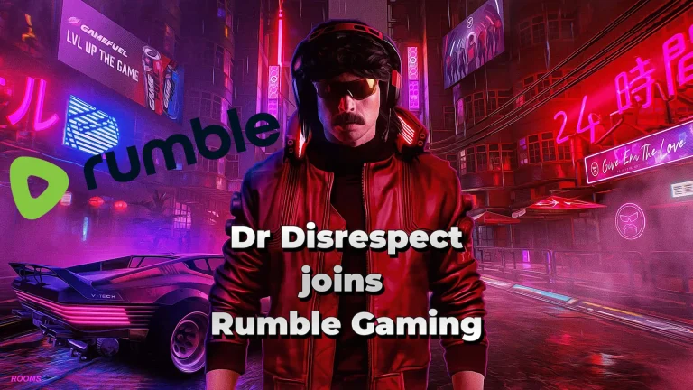 Dr Disrespect joins Rumble Gaming