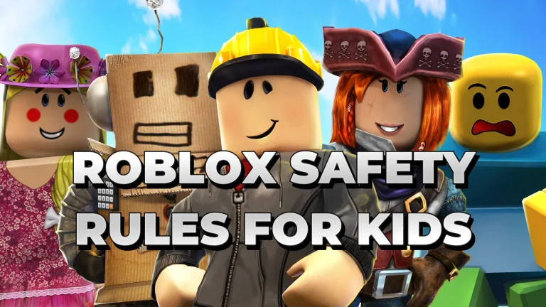 Roblox Safety Rules for kids