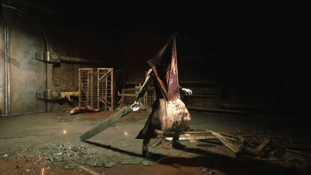 Silent Hill 2 remake comparison screenshot 1