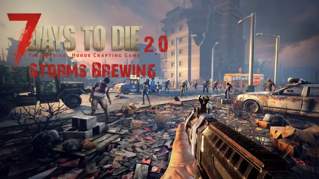 7 Days to Die Storms Brewing