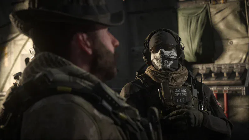 Captain Price and Ghost in Call of Duty: Modern Warfare III