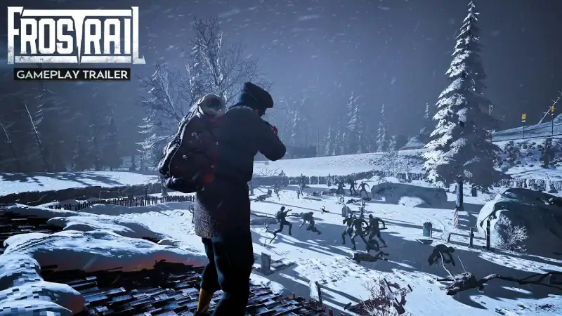 Watch the official Frostrail gameplay trailer on YouTube