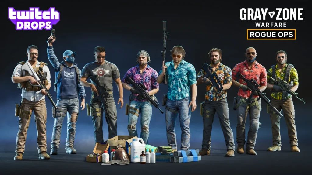 Gray Zone Warfare Twitch Drops: Every Rogue Ops Reward, Stage Dates and How to Claim Them