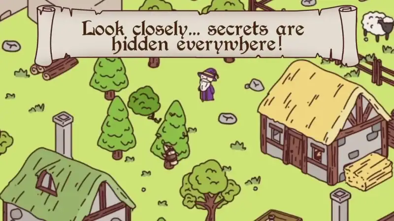 Watch the official Hidden Doodles: Medieval Town gameplay trailer
