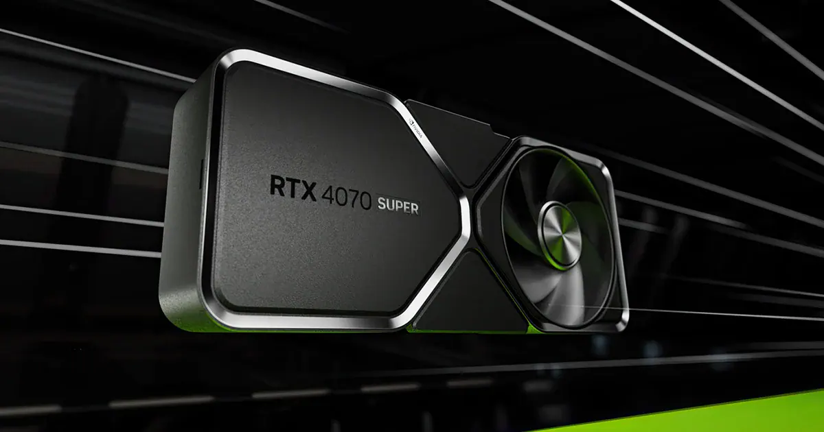 NVIDIA GeForce RTX 4070 SUPER graphics card