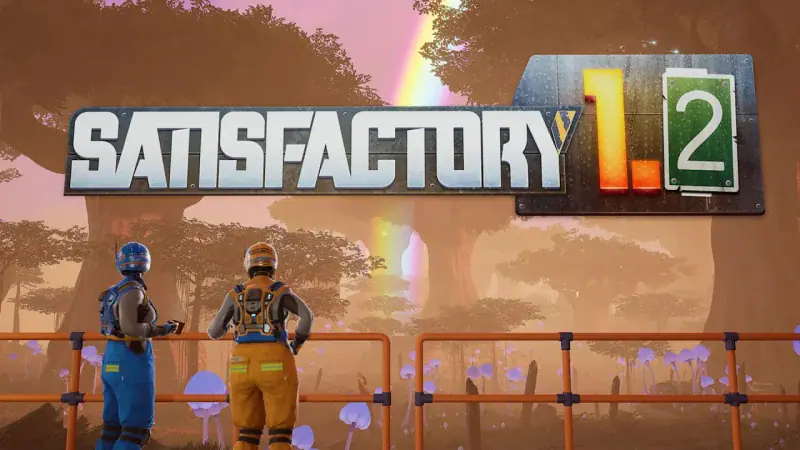 Watch the Satisfactory 1.2 launch trailer