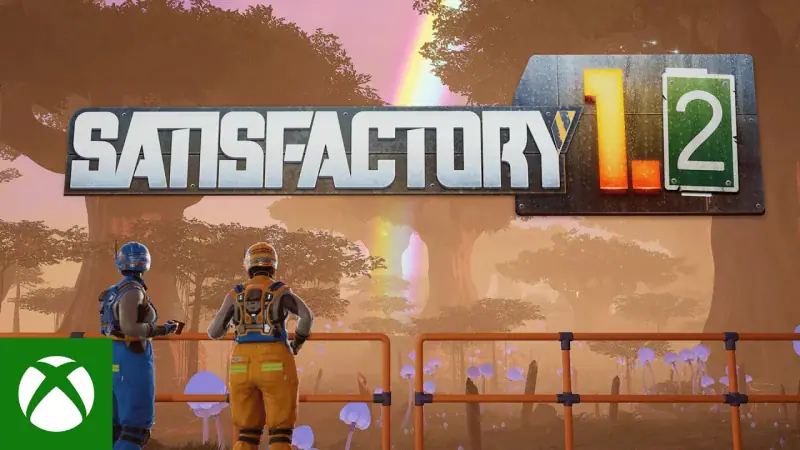 Satisfactory 1.2 Update Launch Trailer on YouTube