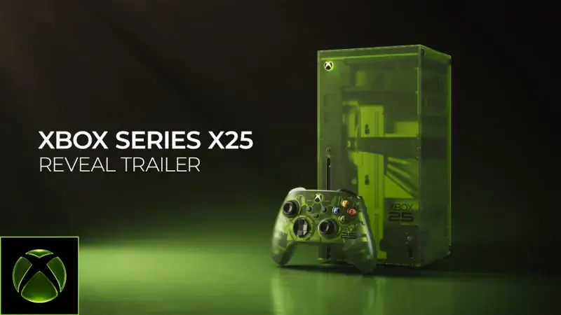 Xbox Series X25 25th Anniversary Collection Reveal Trailer on YouTube